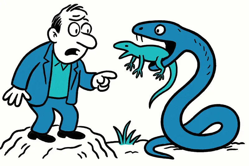 Bald keine Eidechsen mehr? Wie die Hufeisen‑Natter Ibizas kleinste Inseln aushöhlt