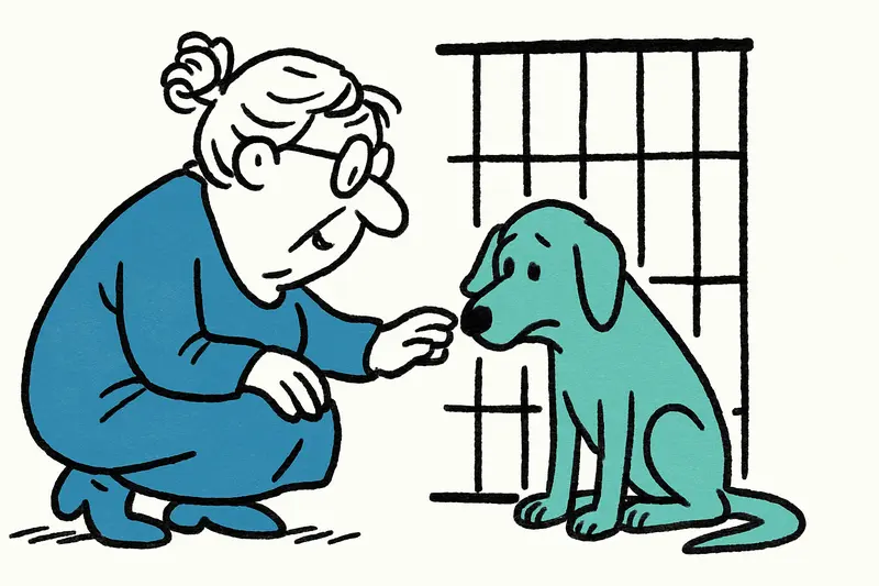 Hunde-Oma „Neu“ sucht ein warmes Plätzchen in Palma