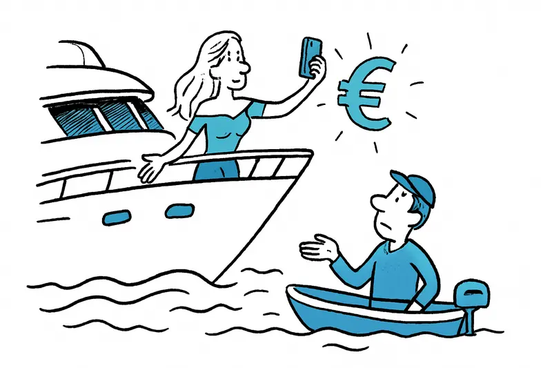 Influencerin auf See: Kann ein Erotikpost wirklich eine 6.000‑Euro‑Yacht bezahlen?