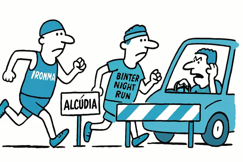 Ironman in Alcúdia und Binter Night Run in Palma: Wer zahlt den Preis für die Sperrungen?