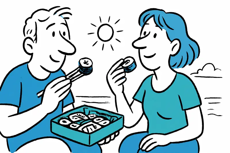 Janina Bento Boxen: Sushi zum Mitnehmen – mallorquinisch gedacht, japanisch inszeniert