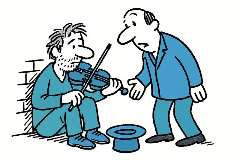 Warum Justus’ Tod mehr ist als ein Abschied: Ein Blick auf Straßenmusik, Obdach und Stadtentwicklung