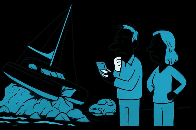 Katamaran auf den Felsen: Wer zahlt den Schaden – und wer schützt das Meer?