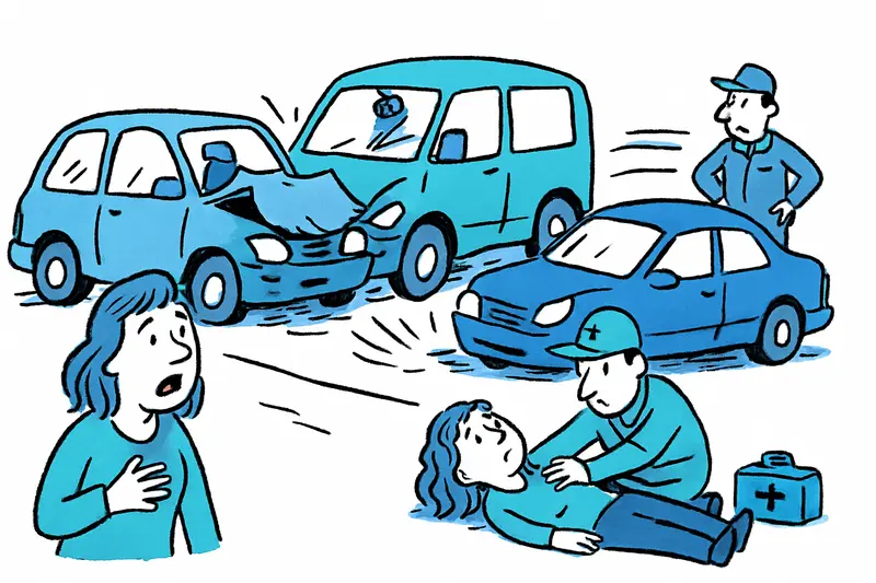 Kettenreaktion auf MA-1: Acht Verletzte bei Auffahrunfall nahe Portopí