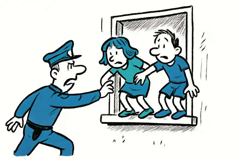 Wie zwei Kinder am Fenstersims: Ein Albtraum, der die Aufsichtspflicht auf Mallorca aufwirft