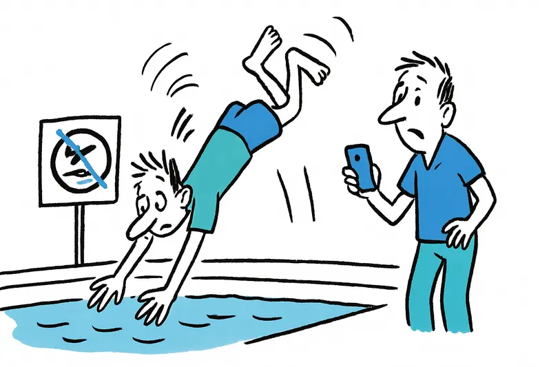 Kopfsprung in 60 cm Wasser: Was der Unfall am Ballermann über Verantwortung, Prävention und Social Media offenbart