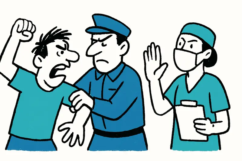Krawall in Son Llàtzer: Drohungen, Schläge und die Frage nach Schutz für Klinikpersonal