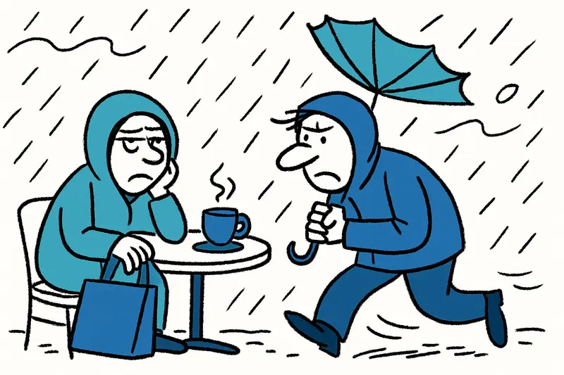 Kurzes Frühlingsintermezzo: Regen, Wind und spürbarer Temperaturrückgang auf Mallorca