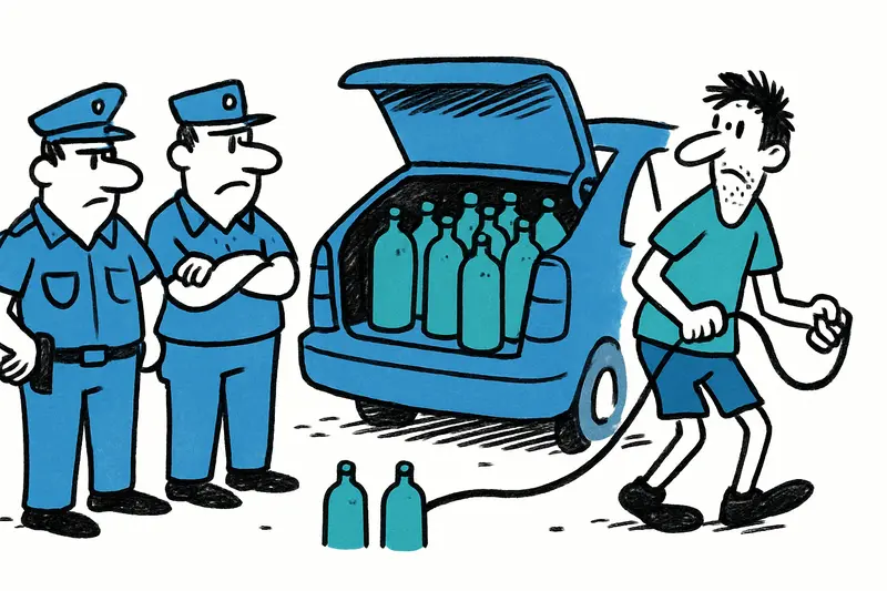Große Lachgasfunde in Playa de Palma – wer zieht die Strippe?