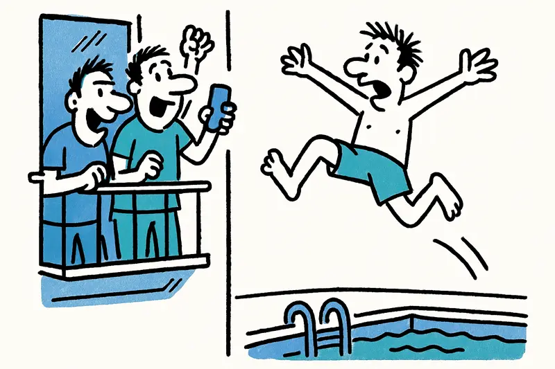 Lebensgefährliche Mutprobe an der Playa: Was der erste Balconing-Fall des Jahres offenbart