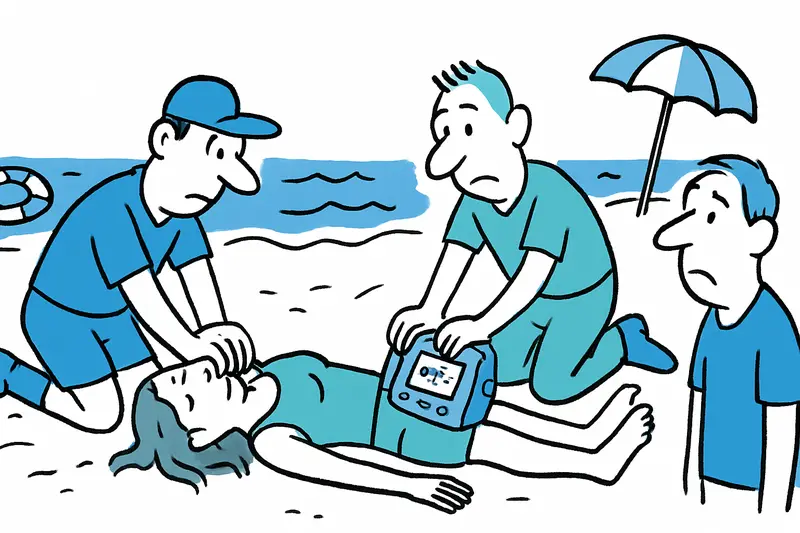 Lebenszeichen am Strand: 47‑jährige Urlauberin nach Reanimation an der Playa de Muro stabilisiert