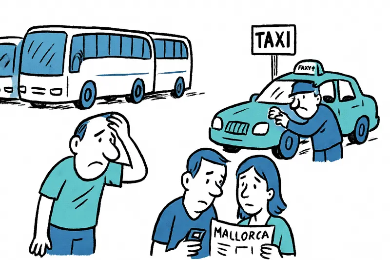Leere Sitze, volle Sorgen – Warum Mallorca-Ausflüge und Taxifahrten diesen Sommer leiden