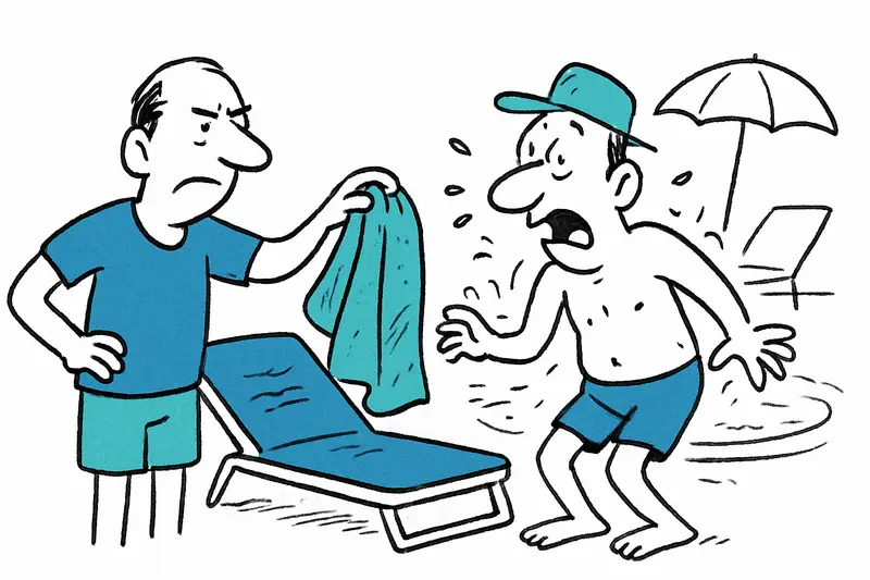 Liegenkrieg am Hotelpool: Wenn „Prank“ zur Gefahr wird