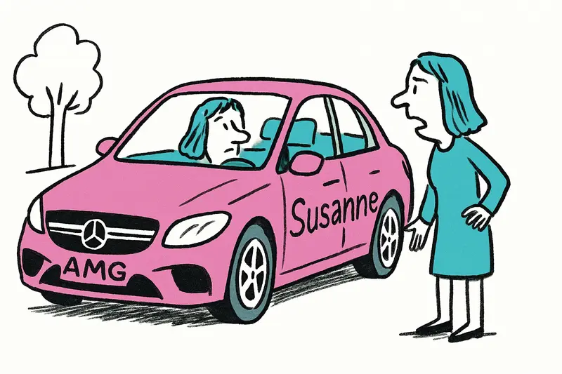 Luxus ohne Führerschein: Warum der pinke AMG auf Mallorca mehr Fragen aufwirft als nur Geschmack