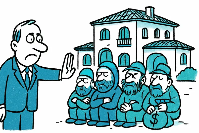 Wenn Luxusvillen zur Geisel werden: Wie organisierte Besetzer Eigentümer unter Druck setzen