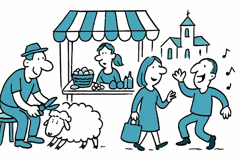 Maifest in Sencelles: Schafschur, Markt und Tardeo