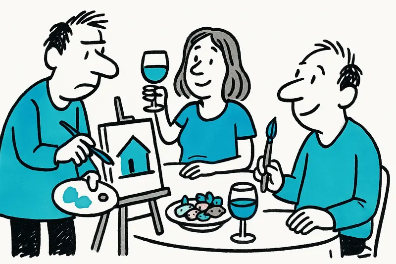 Malen bei Wein und Tapas: Deutsche Auswanderer öffnen ihre Finca zwischen Felanitx und Manacor