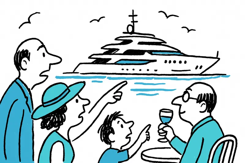M'Brace vor Puerto Portals: Warum Michael Jordans Yacht dem Hafen guttut