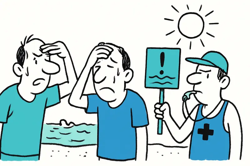 Meer als Badewanne: Wenn die Playa mehr Hitze als Erfrischung bietet