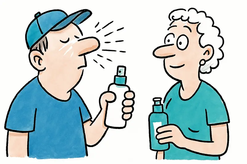 Neu bei Mercadona auf Mallorca: Gesichts-Sonnenspray Deliplus SPF50 für 6 Euro
