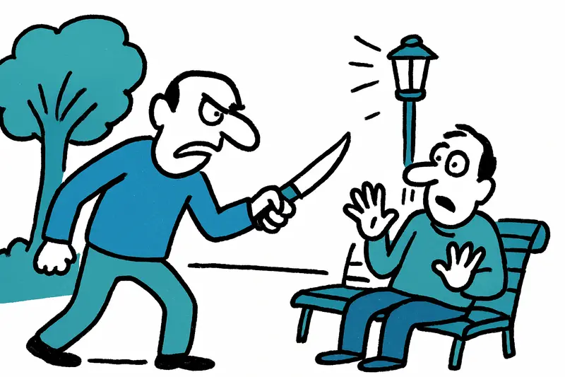 Gefahr im Dämmerlicht: Messer-Drohung im Krekovic-Park und was Palma jetzt tun sollte