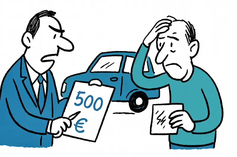Fast 500 Euro für einen Kratzer: Wer zahlt die Zeche beim Mietwagen?