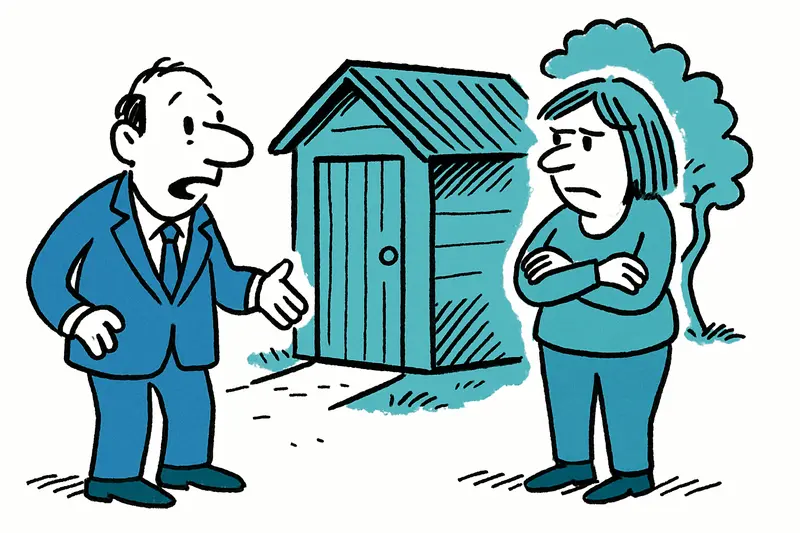 Mietwucher im Mini-Format: Der Geräteschuppen, der als Wohnung verkauft wurde