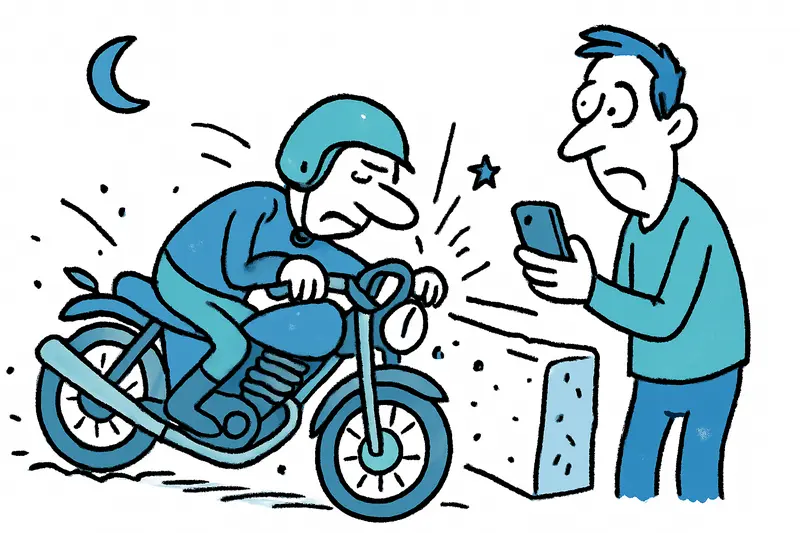 Schwerer Motorradunfall zwischen Camp de Mar und Paguera: Ein Reality-Check