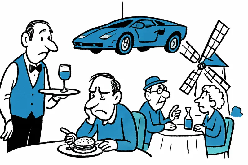 Motorworld Inn in Palma: Kritischer Blick auf Kulisse, Küche und Kundschaft