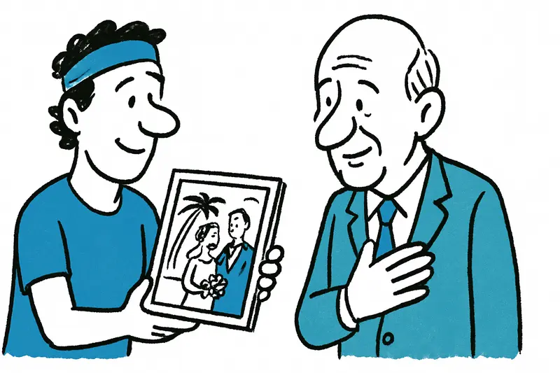 Nadals Geschenk an Juan Carlos: Ein Foto, das Mallorca verbindet