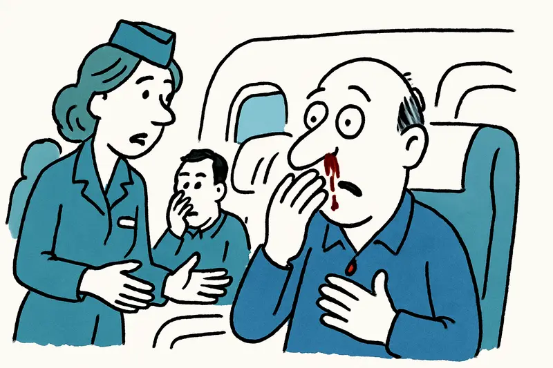 Nasenbluten über den Wolken: Druckproblem auf Palma‑Kopenhagen‑Flug – Wie sicher sind wir an Bord?