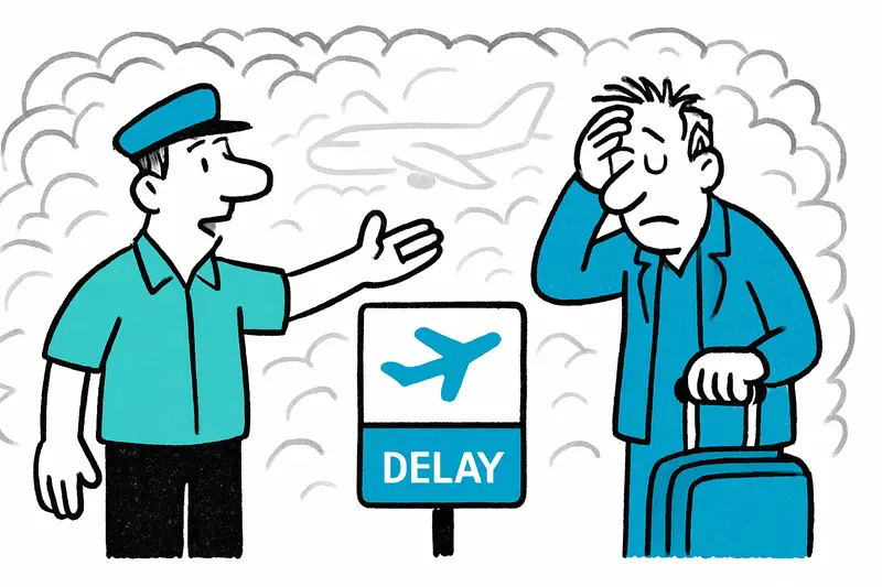 Densa niebla paraliza las operaciones de vuelo en Palma: numerosos retrasos por la mañana
