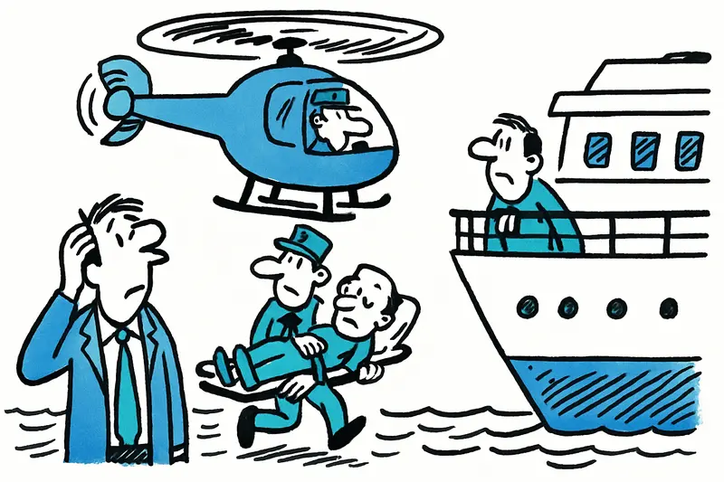 Notfall an Bord der „Aidamar“: Warum eine Helikopter-Notausschiffung Fragen aufwirft