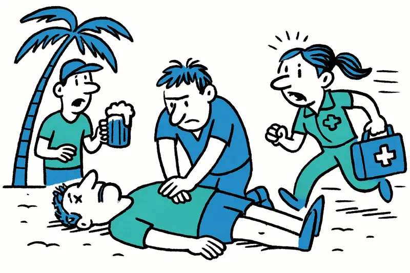 Notfall am Ballermann: Herzstillstand in Arenal – ein Reality-Check