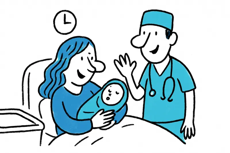 Olivia, das erste Neujahrsbaby der Balearen 2026: Ein Morgen in Son Espases