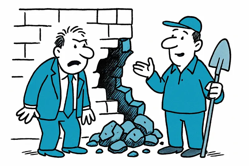 Einsturz an Palmas Stadtmauer: Was jetzt passieren muss