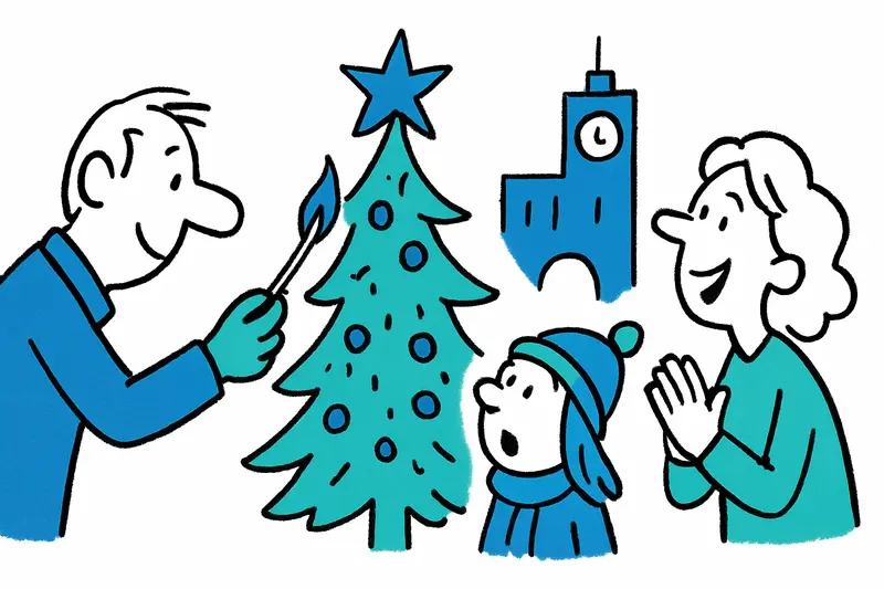 Palma zündet Lichter: Weihnachtsbeleuchtung wird heute auf der Plaza España eingeschaltet