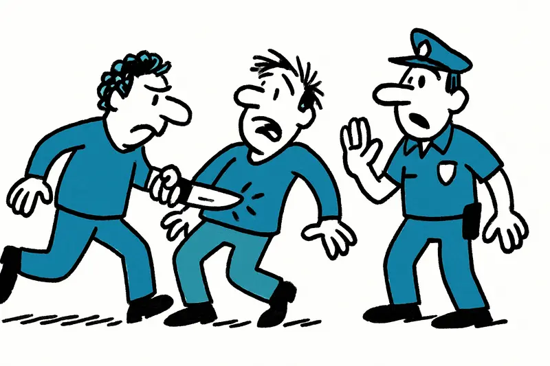 Messerattacke an der Plaza Gomila: Harnblase durchbohrt — was jetzt fehlt