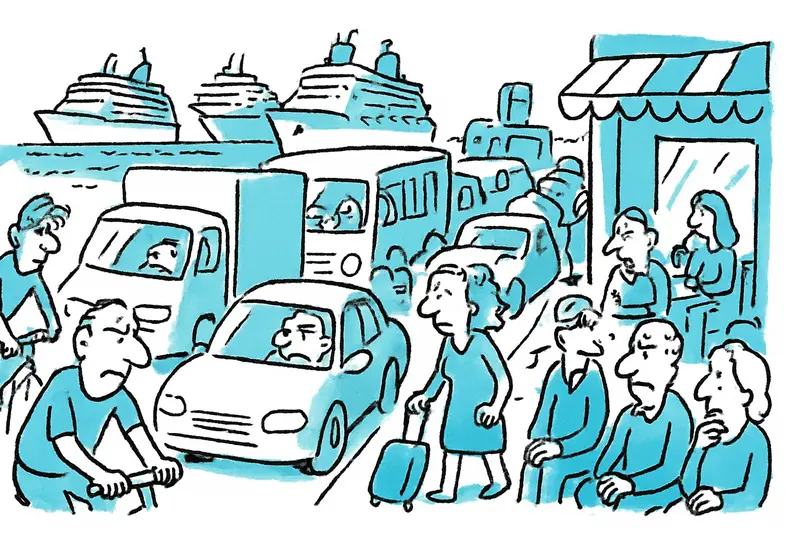 Wenn Palma überläuft: Warum das lange Wochenende die Stadt ins Stocken bringt