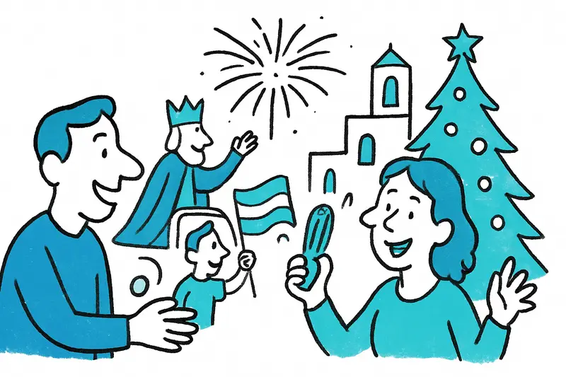 Palma zündet die Lichter: Adventsstart mit Umzügen, Churros und Lichtshow am 22. November