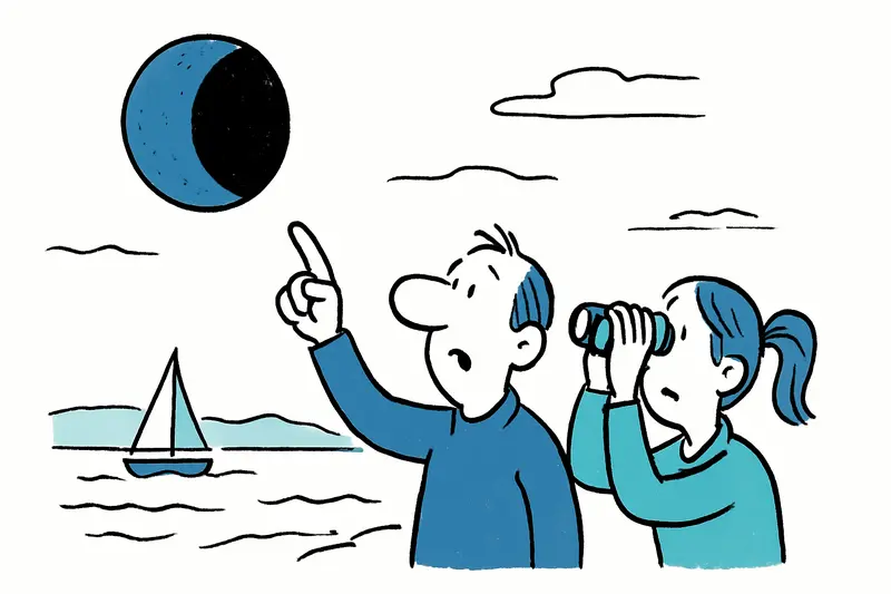 Morgenlicht und Halbschatten: Partielle Mondfinsternis über Mallorca am 28. August