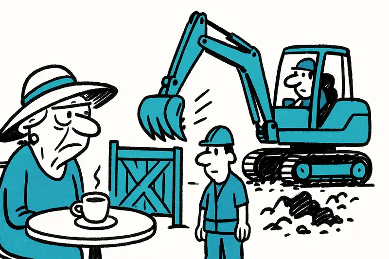 Bagger, Terrassen und Baustellenlärm: Peguera zwischen Aufbruch und Geduld