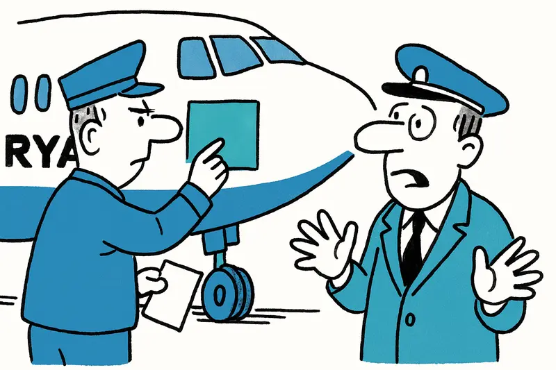 Pfändung an Bord: Wie ein Ryanair-Flugzeug in Linz zum Vollstreckungsfall wurde