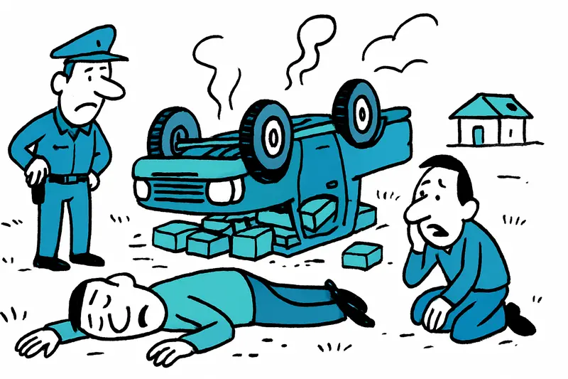 Pick-up überschlägt sich bei Muro: Ein Todesfall, viele Fragen