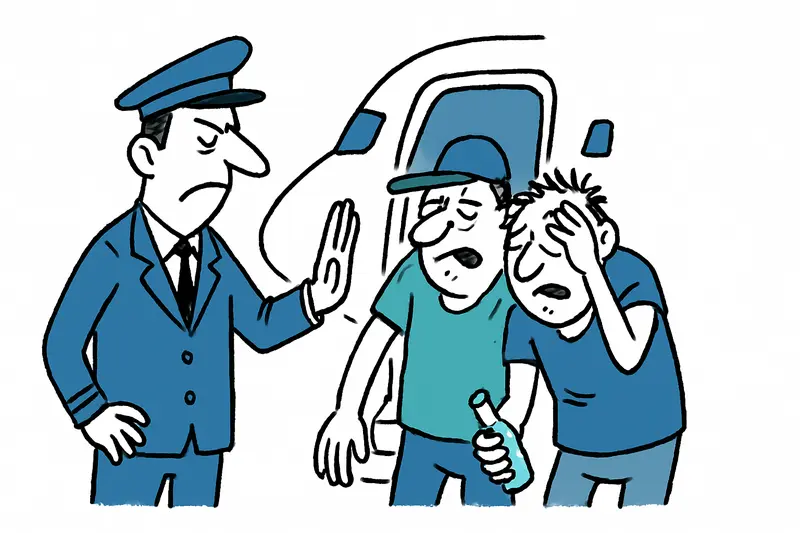 Pilot verweigert zwei Betrunkenen den Einstieg –Warum ein Junggesellenabschied am Weg nach Mallorca aus dem Ruder lief
