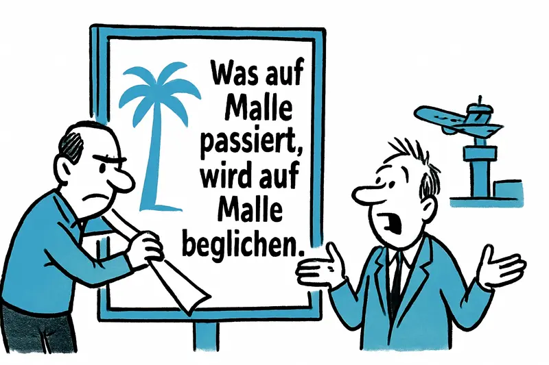 Plakat-Ärger in Palma: Sparkasse nimmt Werbung am Flughafen runter
