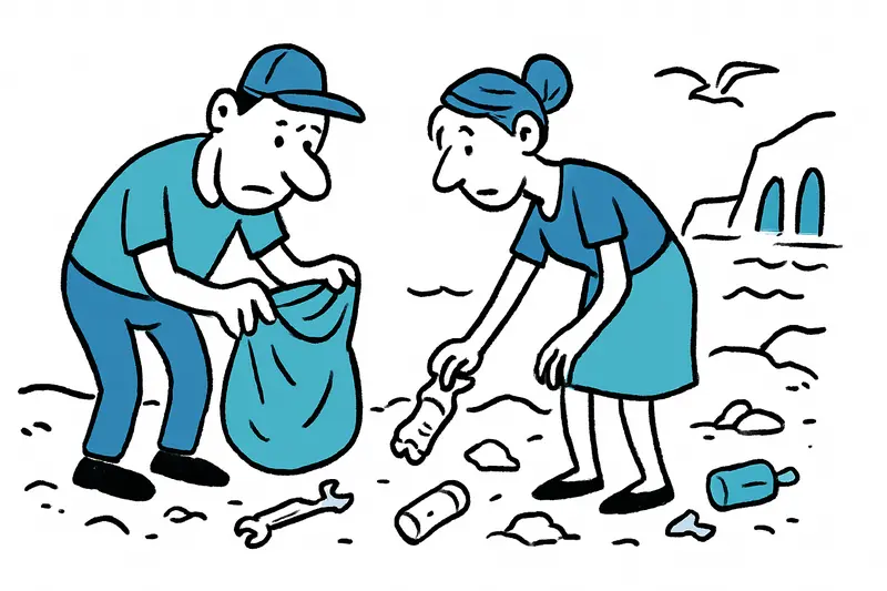 Plastik, Flaschen, Werkzeug: Warum Portals Vells nicht mehr nur eine Postkarte ist