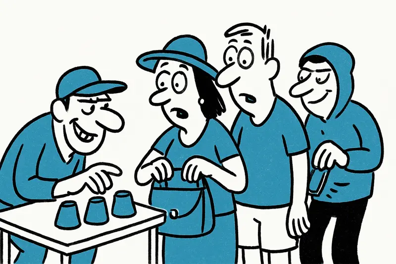 Playa de Palma unter Druck: Hütchenspieler, Taschendiebe und der Alltag, der es möglich macht