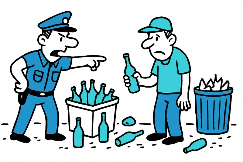 Playas Problem mit dem Flaschenhändler: Was bleibt nach dem Einsatz der Polizei?