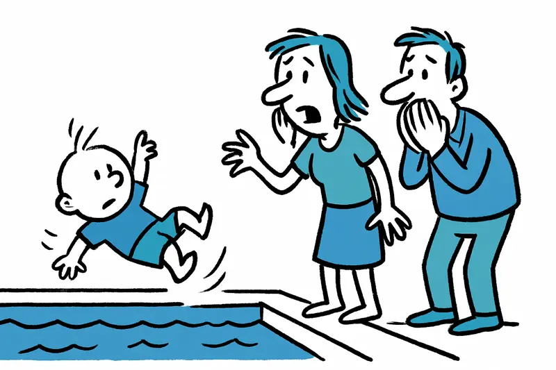 Pool-Drama in Pollença: Was passiert, wenn ein Kind unbeobachtet am Beckenrand ist?